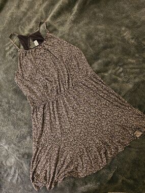 Kaileigh Purple and Pink Floral Halter Mini Dress From Stitchfix